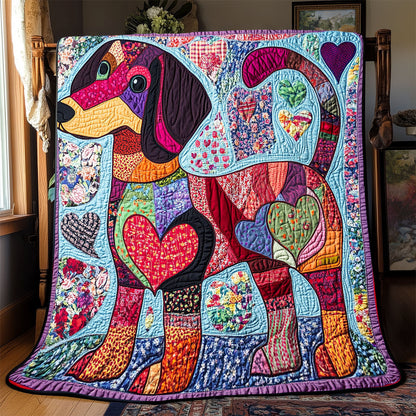 Dachshund WX0901025CL Quilt