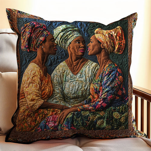 African Woman WX1302207CL Quilt Pillow Case