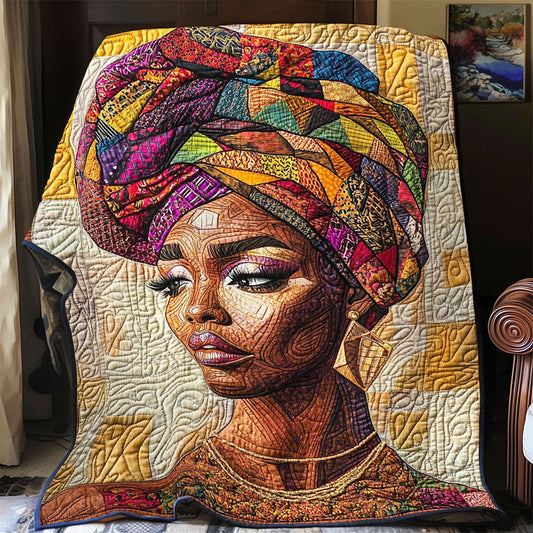 African Woman WX1702083CL Quilt