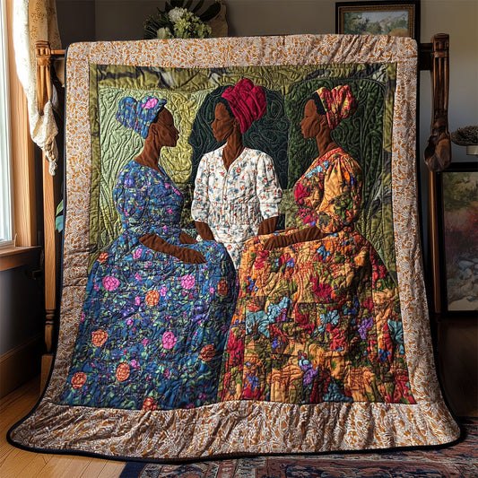 African Woman WX1702084CL Quilt