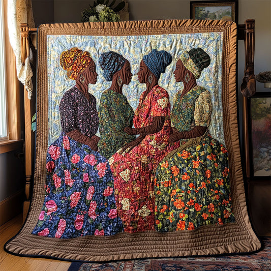 African Woman WX1702086CL Quilt