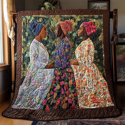 African Woman WX1702087CL Quilt