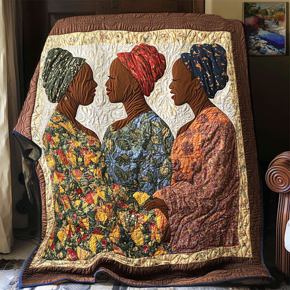 African Woman WX1702088CL Quilt