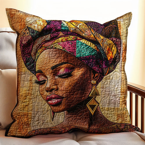 African Woman WX1802122CL Quilt Pillow Case