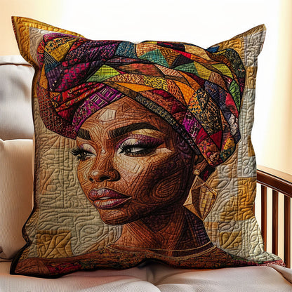 African Woman WX1802124CL Quilt Pillow Case