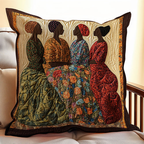 African Woman WX1802130CL Quilt Pillow Case