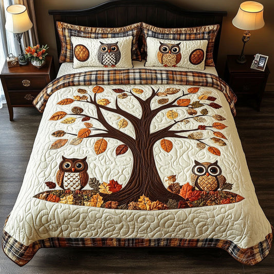 Autumn Owl WJ0703032CL Duvet Cover Set