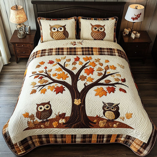 Autumn Owl WJ0503015CL Duvet Cover Set