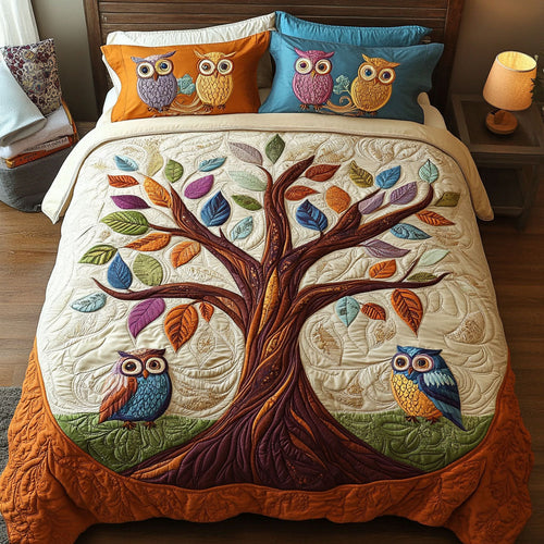 Autumn Owl WJ1103024CL Duvet Cover Set