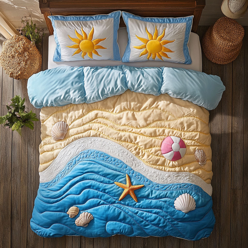 Beach WJ0602047CL Duvet Cover Set