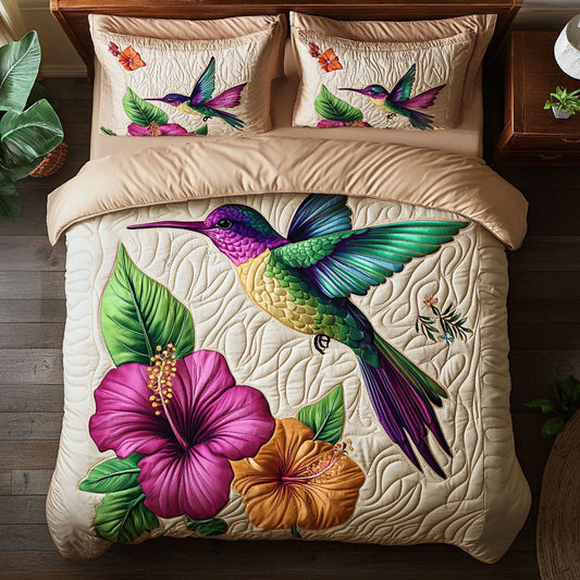 Beautiful Hummingbird WJ0503017CL Duvet Cover Set