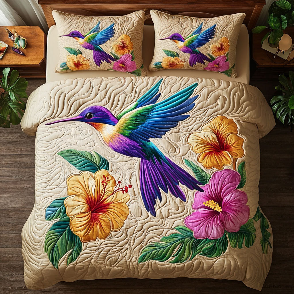 Beautiful Hummingbird WJ0603015CL Duvet Cover Set