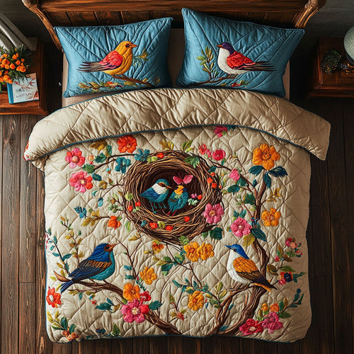 Bird Nest WX1701102CL Duvet Cover Set