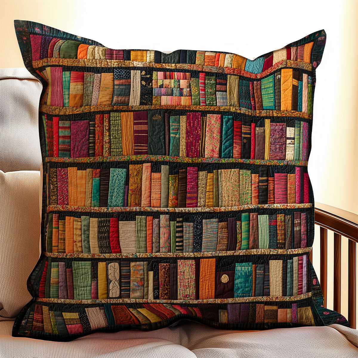 Bookshelf WX0702087CL Quilt Pillow Case