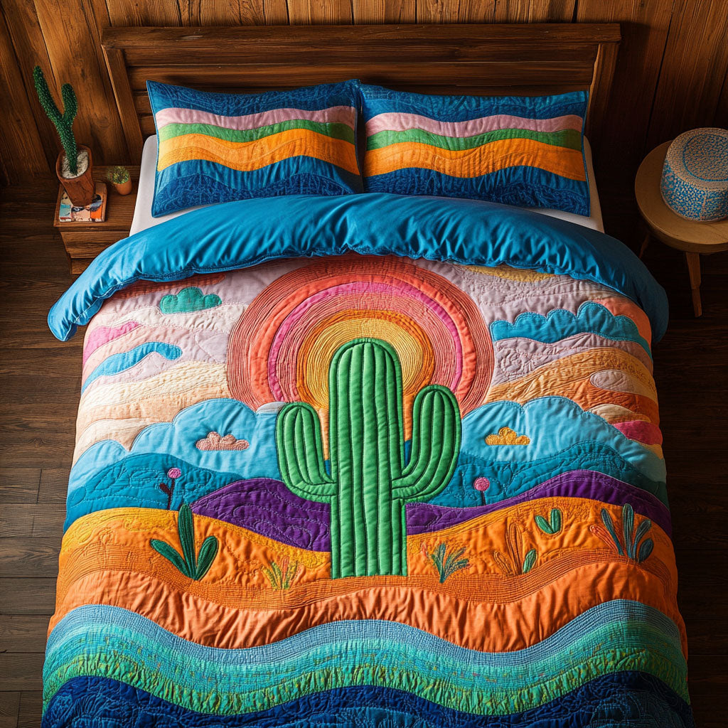 Cactus Sunset WJ2402025CL Duvet Cover Set