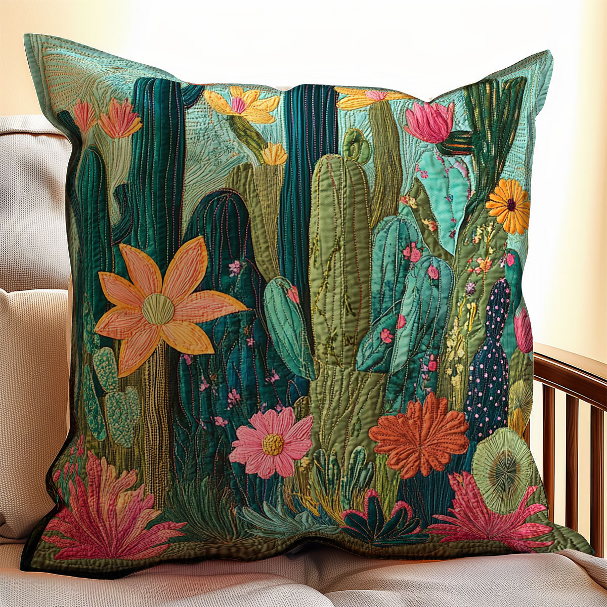 Cactus WX1802132CL Quilt Pillow Case