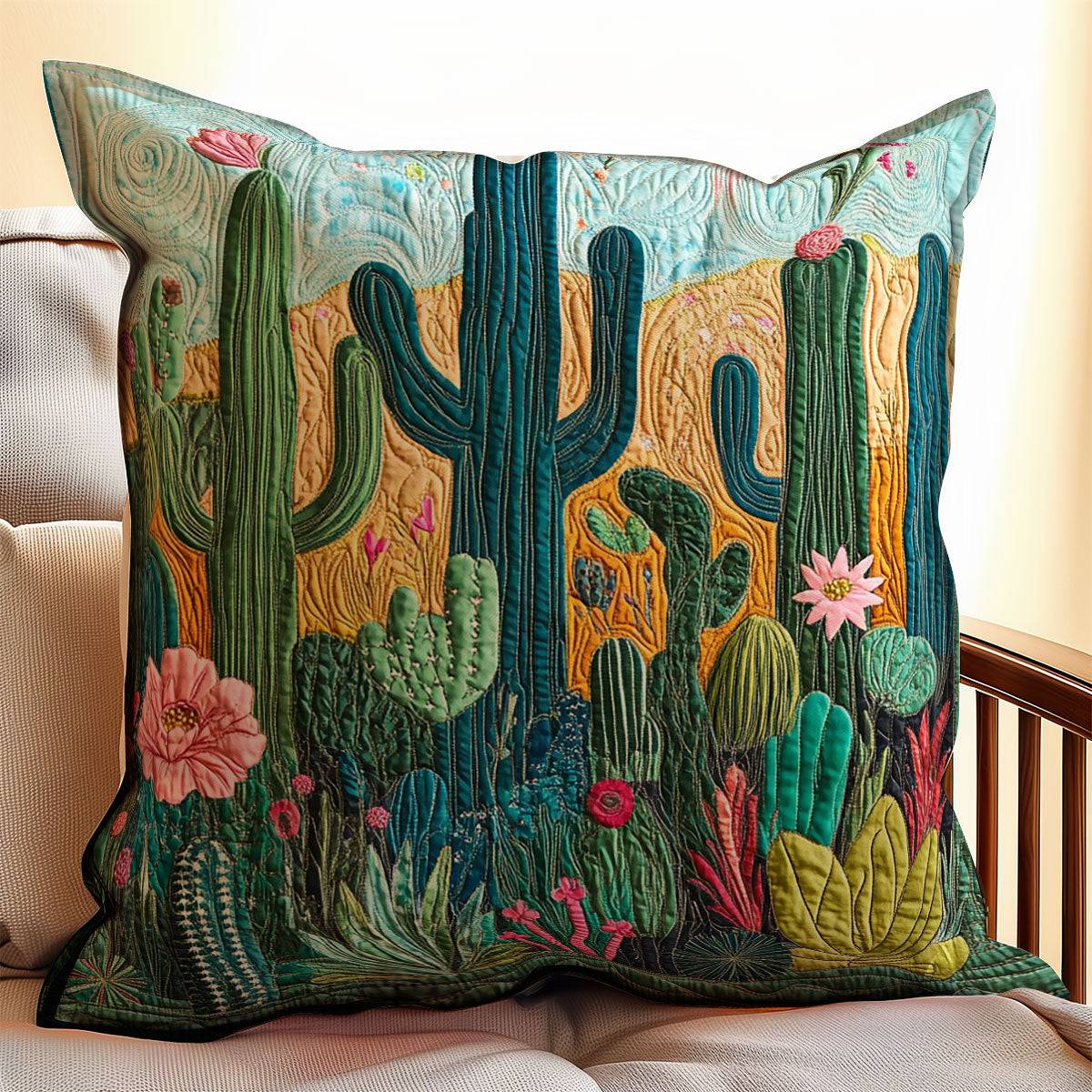 Cactus WX1802134CL Quilt Pillow Case