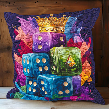 Casino Dice WX0702136CL Quilt Pillow Case