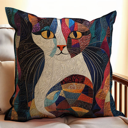 Cat Patchwork WX1802140CL Quilt Pillow Case