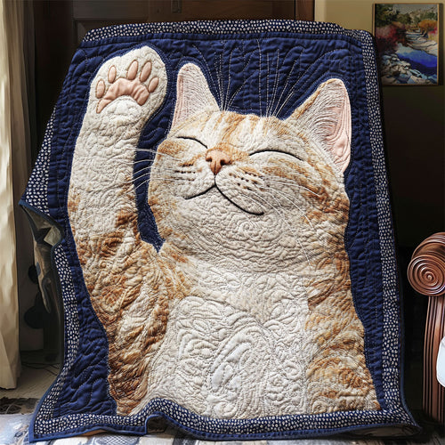 Cat Sleeping WX0702015CL Quilt