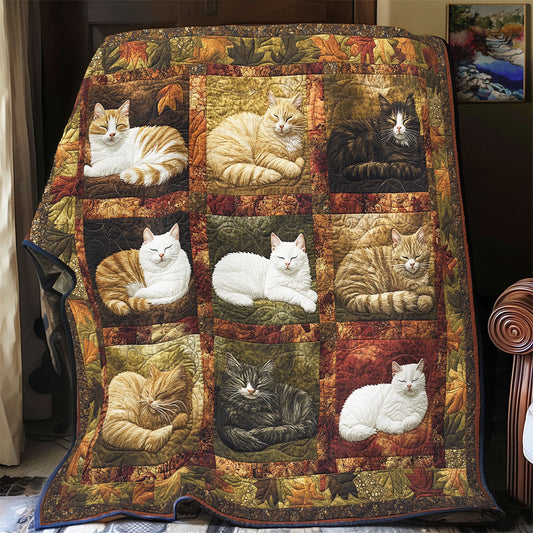 Cat Sleeping WX1302030CL Quilt