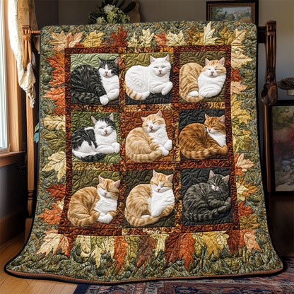 Cat Sleeping WX1302031CL Quilt