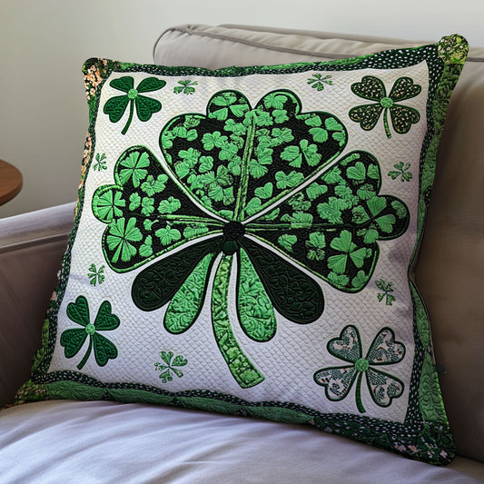 Celtic Clover WX06020110CL Quilt Pillow Case