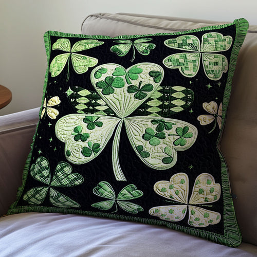 Celtic Clover WX06020113CL Quilt Pillow Case