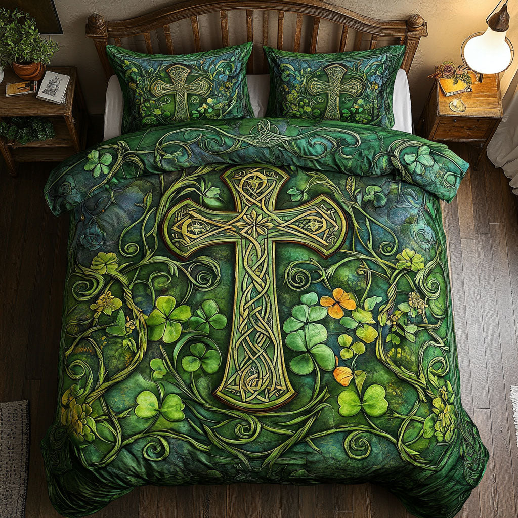 Celtic Cross WX0702173CL Duvet Cover Set