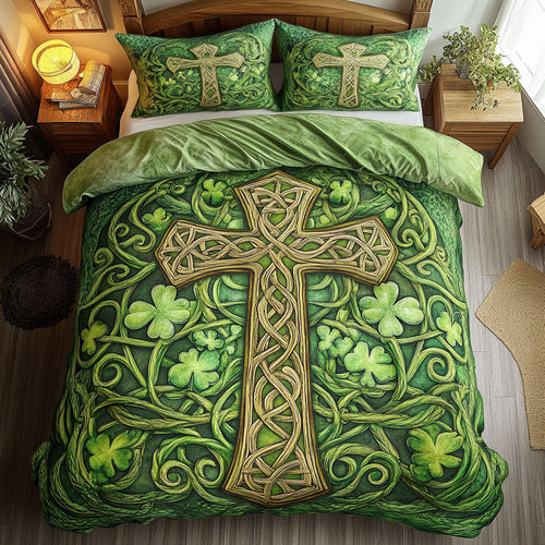 Celtic Cross WX0702174CL Duvet Cover Set