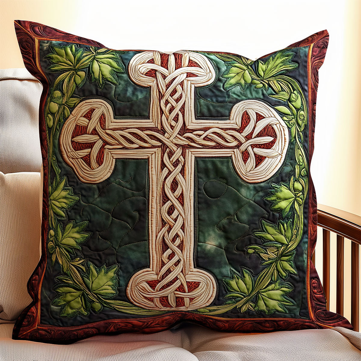 Celtic Cross WX1902001CL Quilt Pillow Case