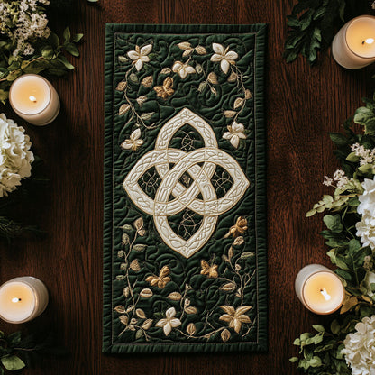 Celtic Knot WX2802172CL Quilted Table Runner