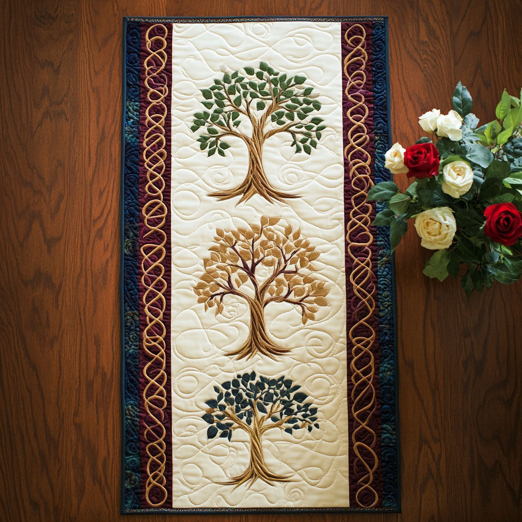 Celtic Tree Of Life WX2402155CL Quilted Table Runner