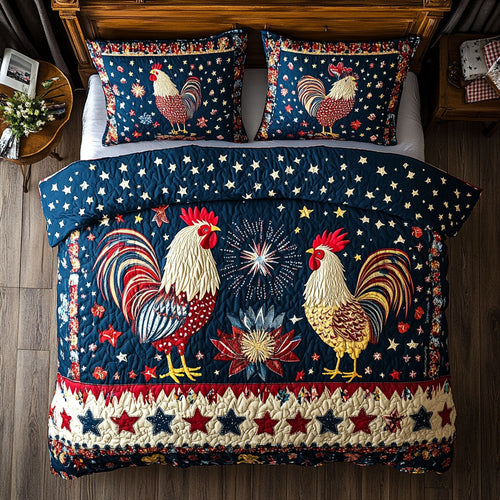 Chicken Firework WX1002011CL Duvet Cover Set