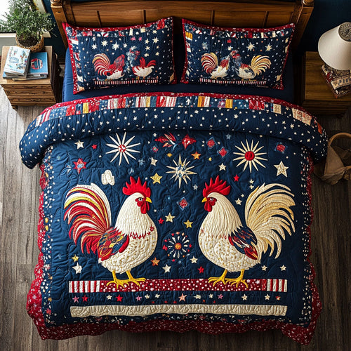 Chicken Firework WX1002015CL Duvet Cover Set