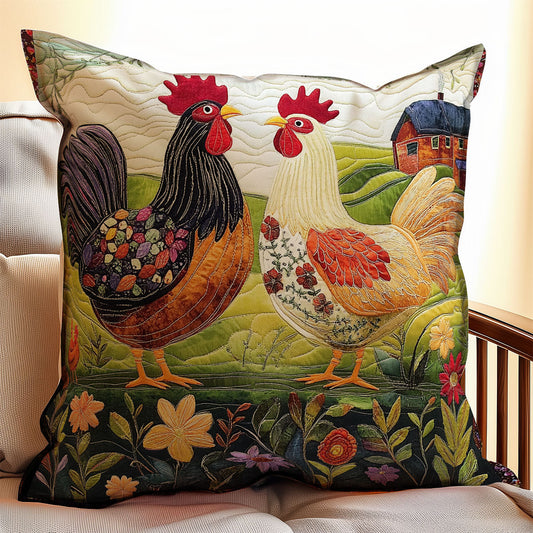 Chicken WX1302243CL Quilt Pillow Case