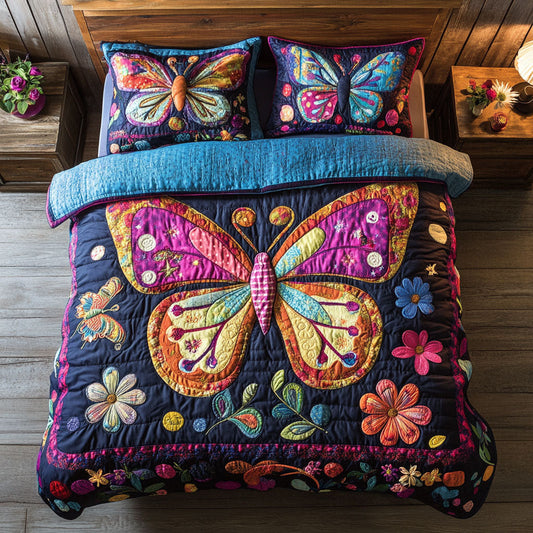 Colorful Butterfly WJ0703035CL Duvet Cover Set