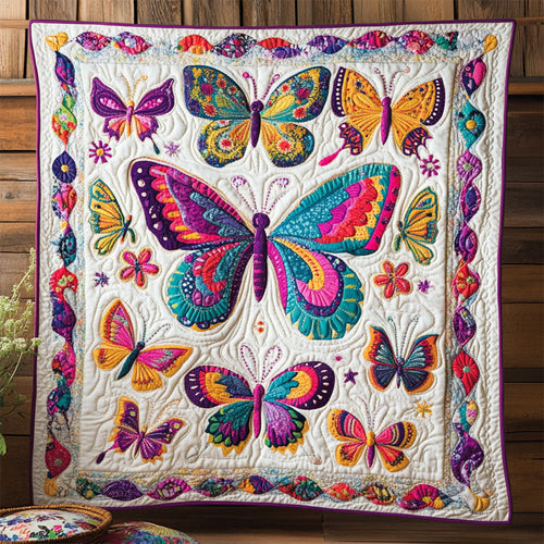 Colorful Butterfly WJ0603008CL Quilt