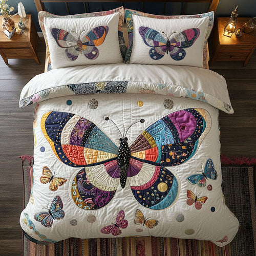 Colorful Butterfly WJ0803037CL Duvet Cover Set