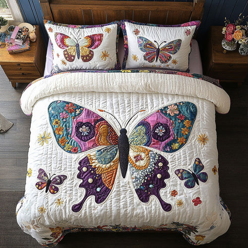 Colorful Butterfly WJ1003029CL Duvet Cover Set