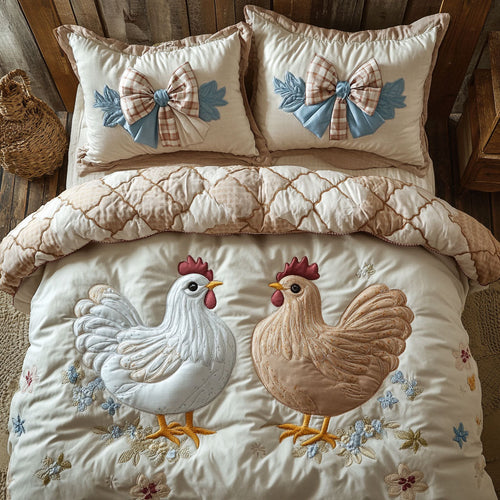 Country Clucker WJ1203037CL Duvet Cover Set