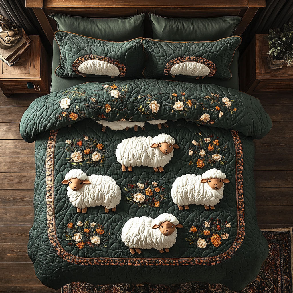 Cozy Sheep WX1001059CL Duvet Cover Set