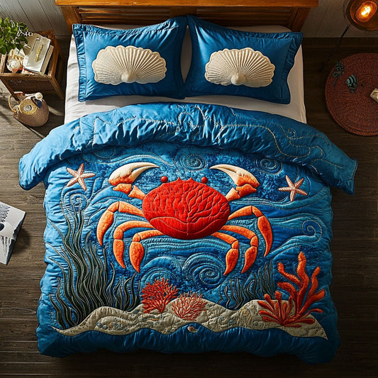 Crabby Coral Delight WJ0302034CL Duvet Cover Set