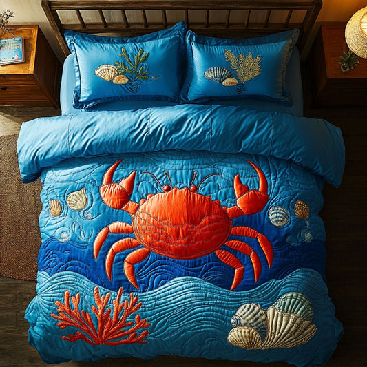 Crabby Coral Delight WJ0302035CL Duvet Cover Set