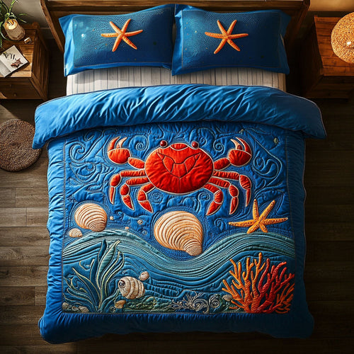 Crabby Coral Delight WJ0602053CL Duvet Cover Set