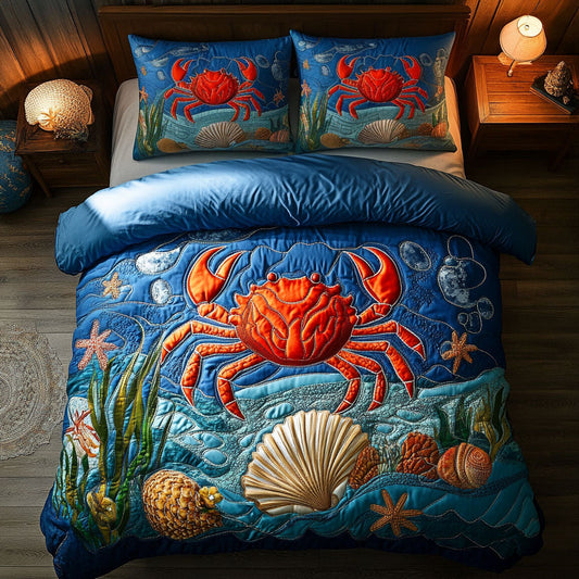 Crabby Coral Delight WJ0602056CL Duvet Cover Set