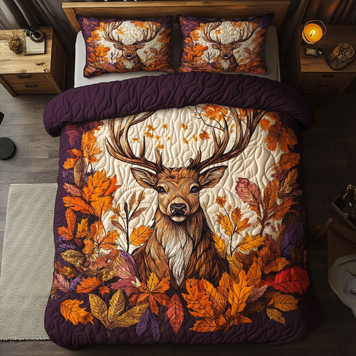 Deer Autumn WX2102103CL Duvet Cover Set