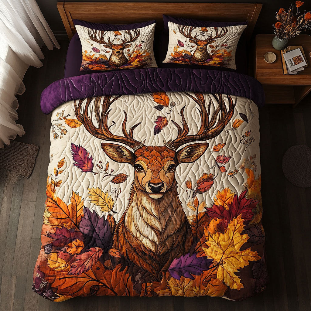 Deer Autumn WX2102104CL Duvet Cover Set