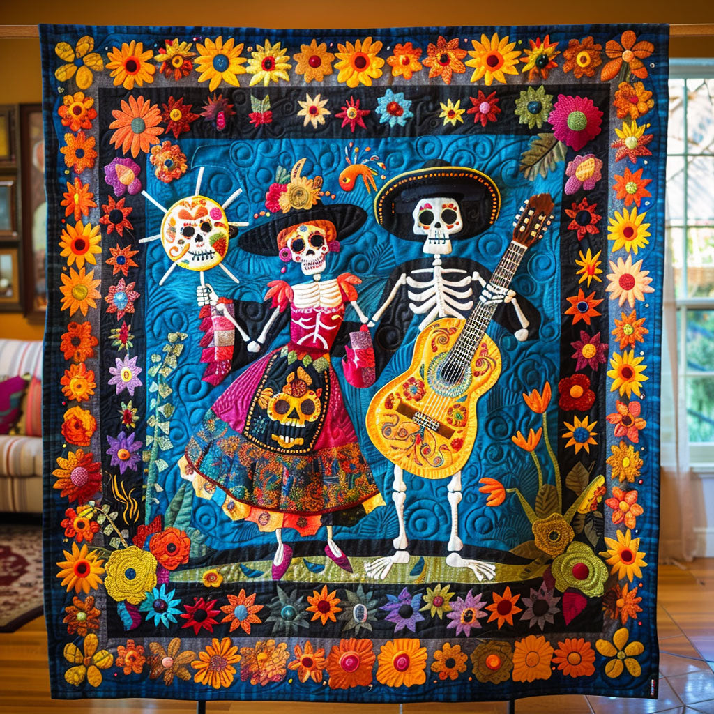 Día De Los Muertos WJ0703019CL Quilt