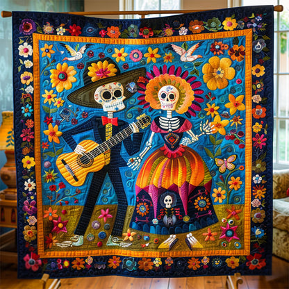 Día De Los Muertos WJ1003009CL Quilt